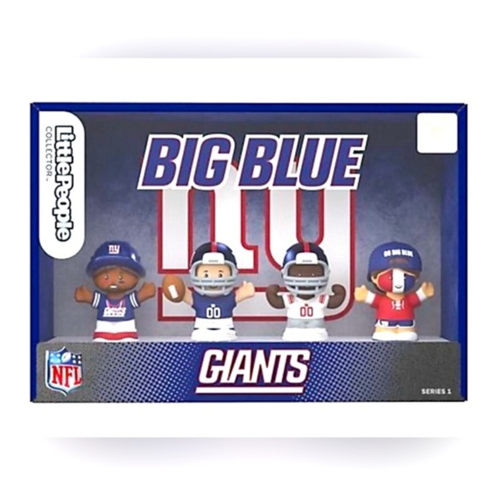 NY GIANTS NFL Fisher Price Little People NFL Edition NY GIANTS NWT